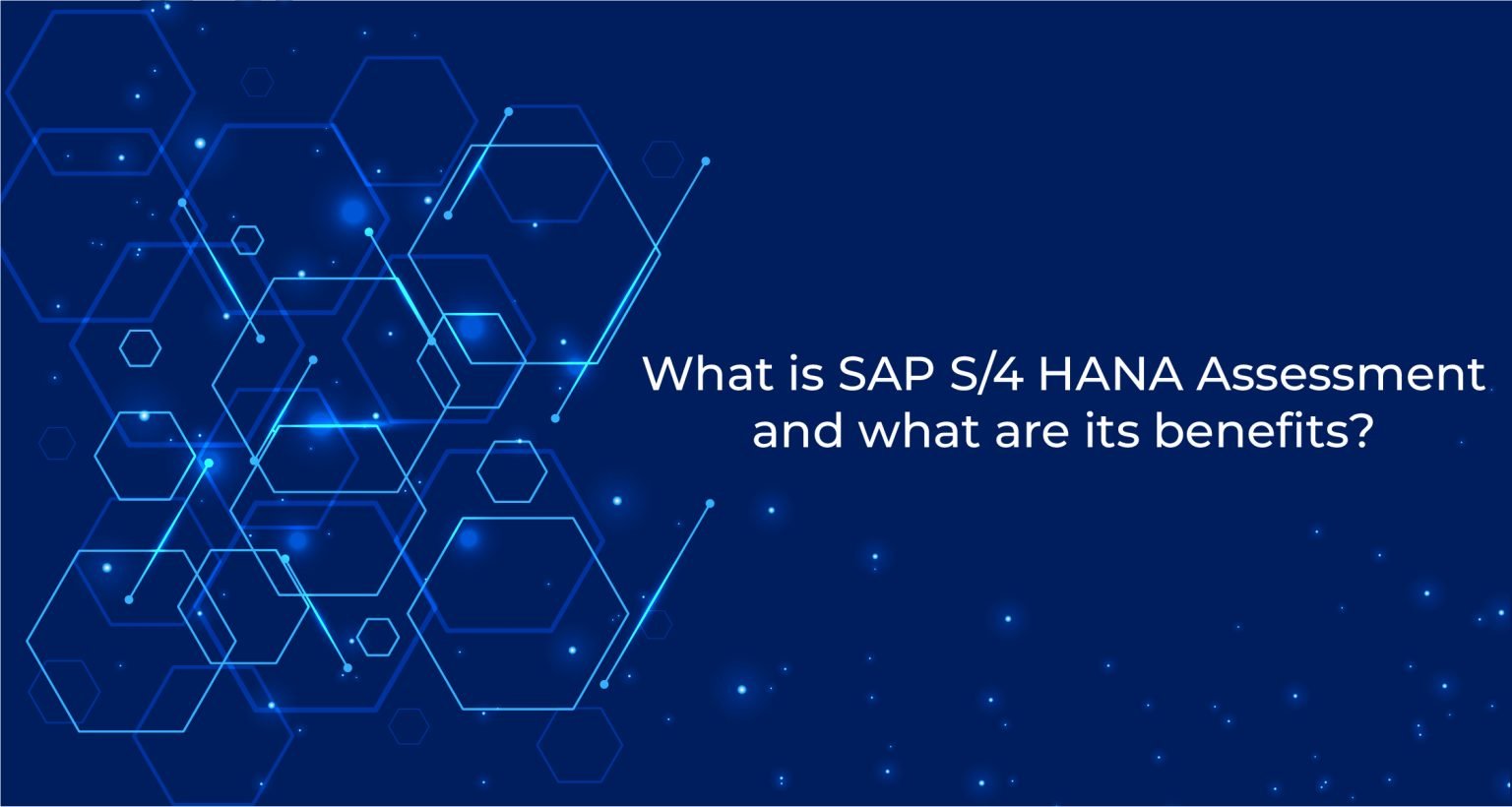 What Is SAP S 4 HANA Assessment And What Are Its Benefits SAP