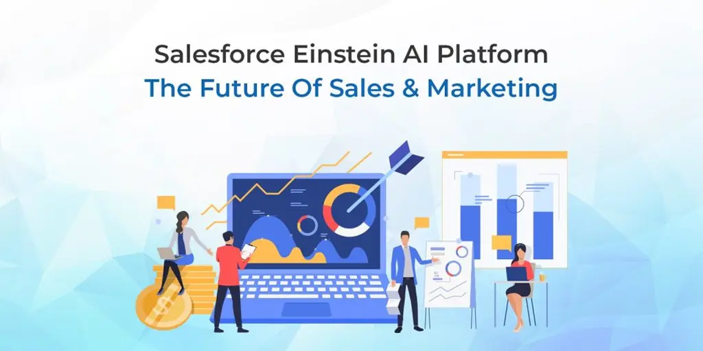 Salesforce Einstein AI platform showcasing innovative solutions for the future of sales and marketing strategies.