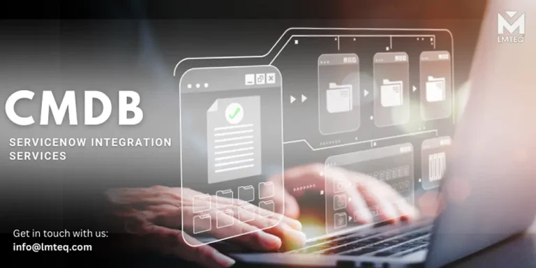 Image depicting server-side integration services for ServiceNow CMDB, showcasing efficient data management and connectivity solutions.