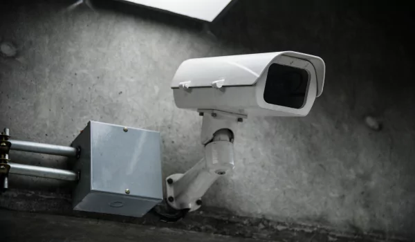 A security surveillance system has been installed in the data center to monitor security maintenance