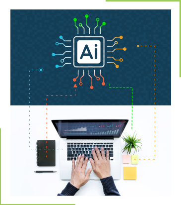 The image showcases how LMTEQ’s SAP Business AI enables you to connect, optimize, automate, and innovate your business processes.