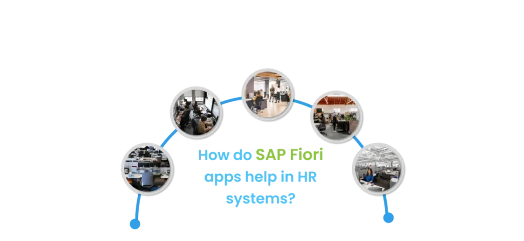 Image illustrating the benefits of SAP Fiori HR Apps in enhancing HR systems through efficient sap flow management.